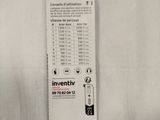 a white tag that says inventity on the back of it