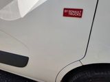 a sticker on the side of a car that says by renault trucks