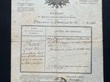 an old document with a picture of a coat of arms on it