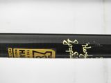 a close up of a baseball bat on a table