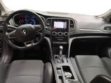 the interior of a car with a steering wheel, dashboard, and dashboard controls
