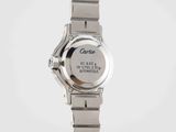 a close up of a wrist watch on a white surface