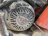 a close up of a motor that is sitting on the ground