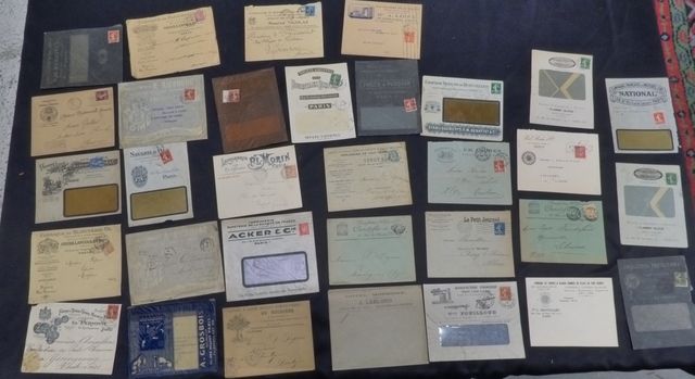 31 enveloppes Paris et sa région, Gross-Langoulant, fabricant de ...