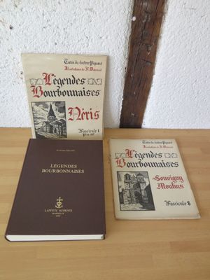 Docteur PIQUAND "Légendes Bourbonnais" Fascicules 1 (Néris) …