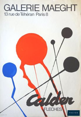 an image of a poster for the exhibition of the galerie maggit