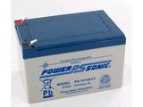 une batterie bleue et blanche sur fond blanc