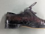 a pair of shoes that are sitting on a table
