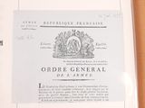 a picture of a document with a label on it