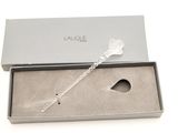 silver plated spoon in a gift box on a white background