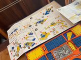 a table with a bunch of toys on top of it