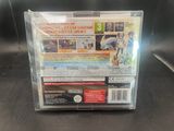 the back of a nintendo wii game case with a picture of a person on it