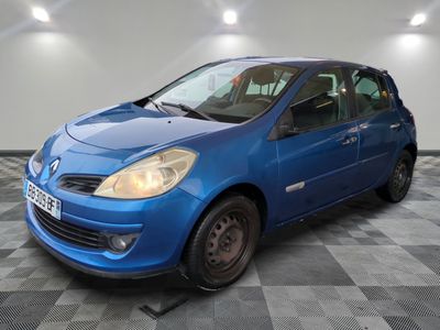 a picture of a blue car parked in a garage