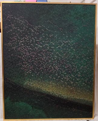 une image d'une image d'un tableau sur une table
