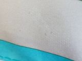 a close up of a piece of fabric on a table