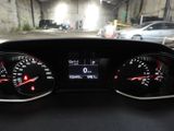 a car dashboard with a speedometer and gauges in it