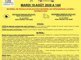 a poster advertising the event of the artis enquetes