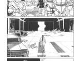 une page d'une bande dessinée avec plusieurs personnes en arrière-plan