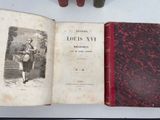 an old book with a picture of a man on it