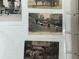 an old photo of a horse drawn carriage in a book