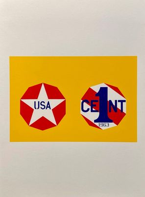an image of a yellow and red sign and a red and white sign and a red and white sign and a blue and white sign and a red and white sign