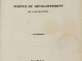 an old book with a black and white title on it