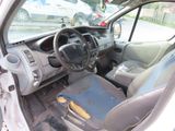 a car that has a steering wheel and a dash board in it