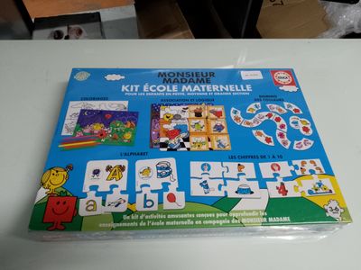 a picture of a children ' s activity kit on a table