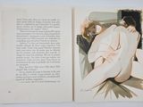 a book with a picture of a naked woman on it
