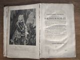 an old book with a picture of a man on it