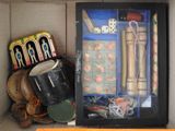 a picture of a picture of a baseball game in a box