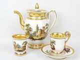 an image of a tea set with a cup and saucer
