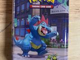 pokemon trading card game tin with a blue and yellow pokemon character on it