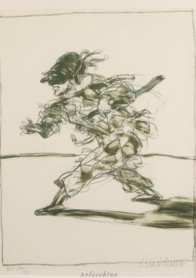 une image représentant le dessin d'une femme tenant une batte de baseball