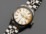 Montre Rolex à bracelet, en acier inoxydable, à remontage automatique et avec calendrier