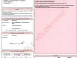 a close up of a document with a picture of a person on it