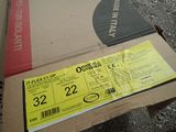 a box with a price tag on it sitting on the ground