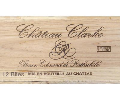 12 Blles CH. CLARKE Listrac 2005 - Photo 1