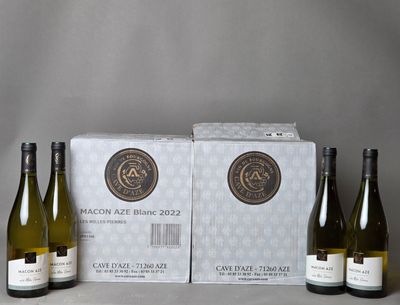 22 B de Mâcon Azé blanc cave d’Azé 2022