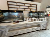 Lot de mobilier chauffant et réfrigérant de buffet à volonté… (photo 6)