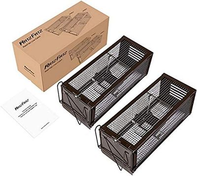 Lot de 8 boîtes de piège à souris, piège à rats, - XXL, - pr…