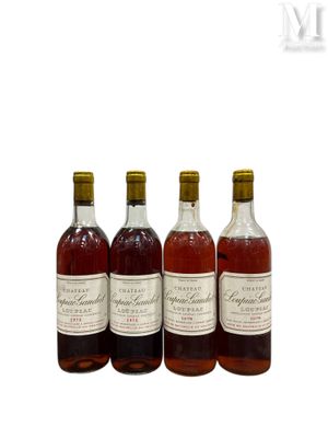 CH. LOUPIAC GAUDIET CH. LOUPIAC GAUDIET, Loupiac, 1978 - 4 b…