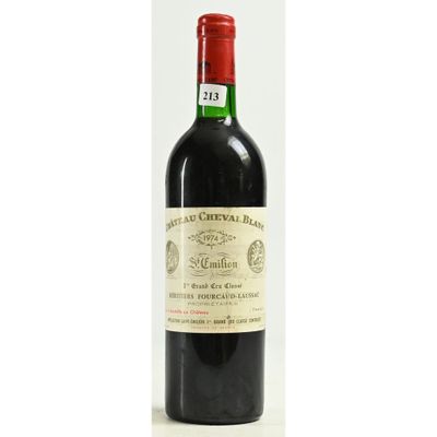 Btle Château CHEVAL BLANC, 1er GCC, Saint-Emilion, 1974. - Photo 1
