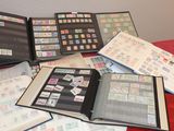 many different types of stamps on this book
