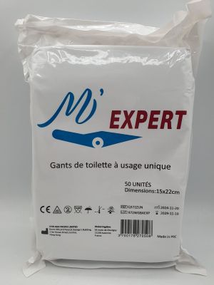 a close up of a bag of toilet tissue sitting on a table