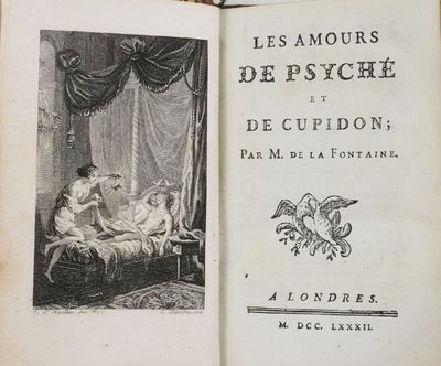 un vieux livre avec la photo d'une femme dans un lit