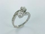 a picture of a diamond ring on a white background