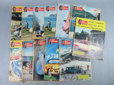 beaucoup de vieux magazines sur la table