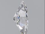 a close up of a diamond cut diamond on a gray background