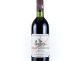 bottle of red wine on a white background with a white background